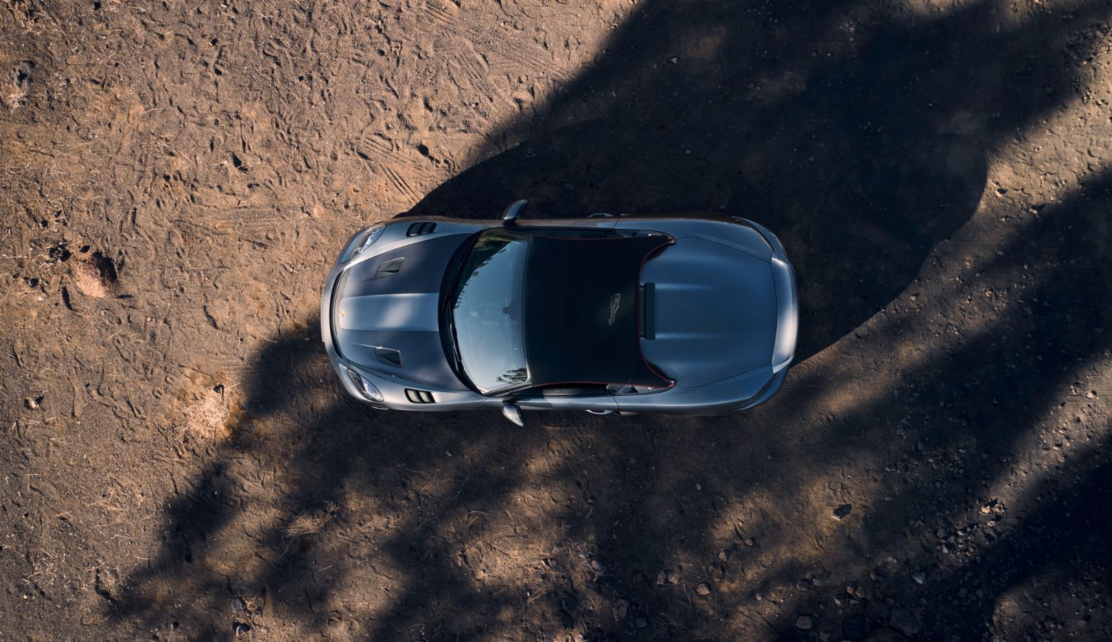 Premiere: der 718 Spyder RS beim Fotoshooting auf Teneriffa.