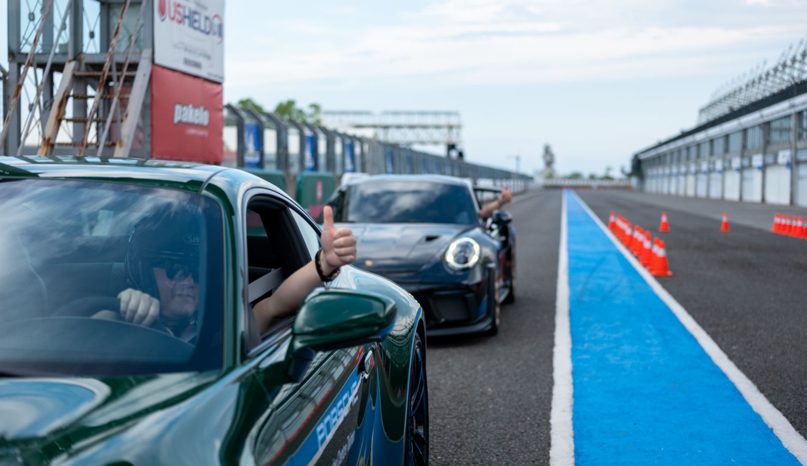 Sur le circuit de 3,5 kilomètres de long dans le sud de Taïwan, Thomas Bühner et son partenaire d’affaires Ray Wu vivent leur passion commune.