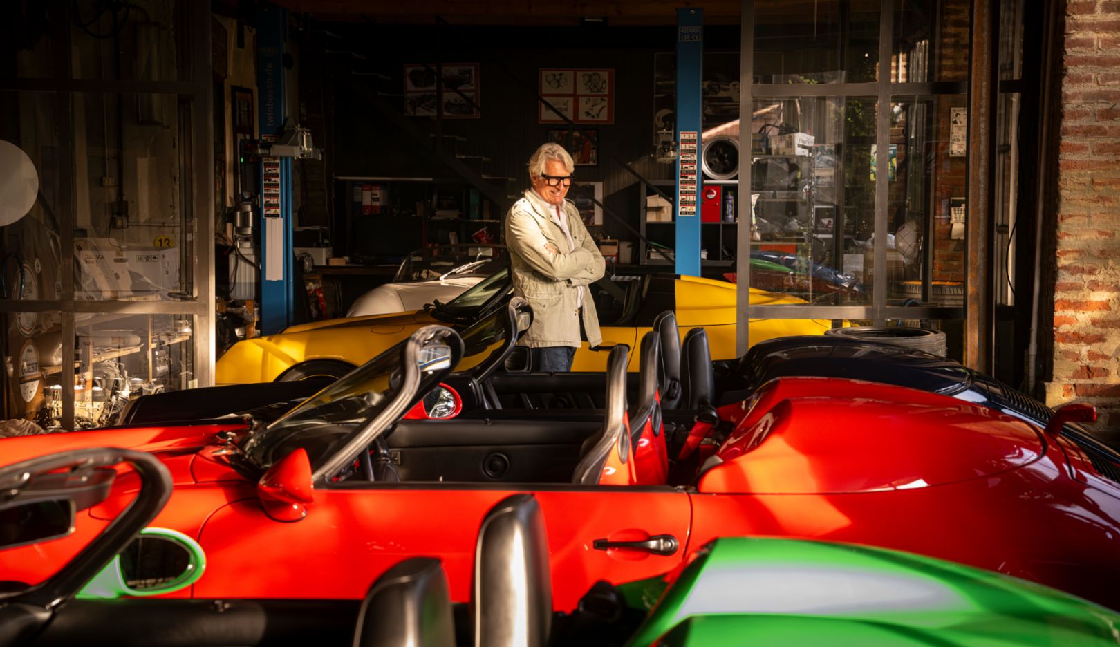 Luca Trazzi e sua coleção de Speedsters – que agora está completa com o 911 Speedster (993).