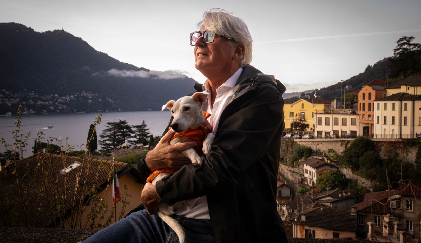 O cão de Trazzi, Otto, emprestou seu nome à cor especialmente desenvolvida para o Speedster: Ottoyellow.