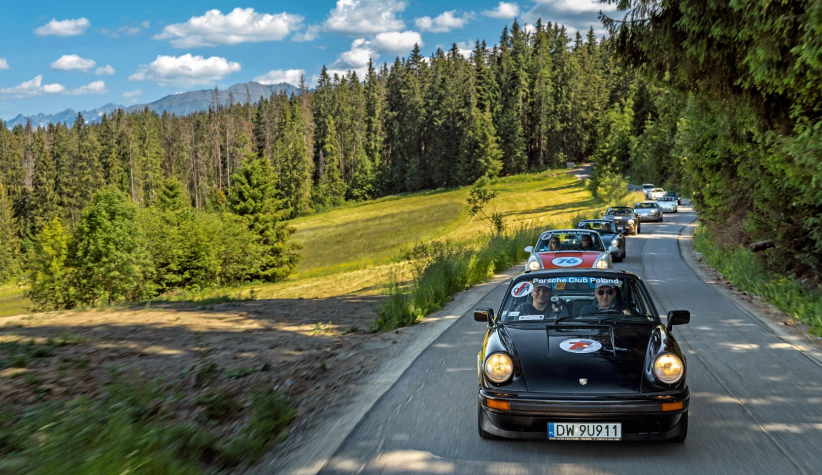 70. urodziny klubów Porsche: 