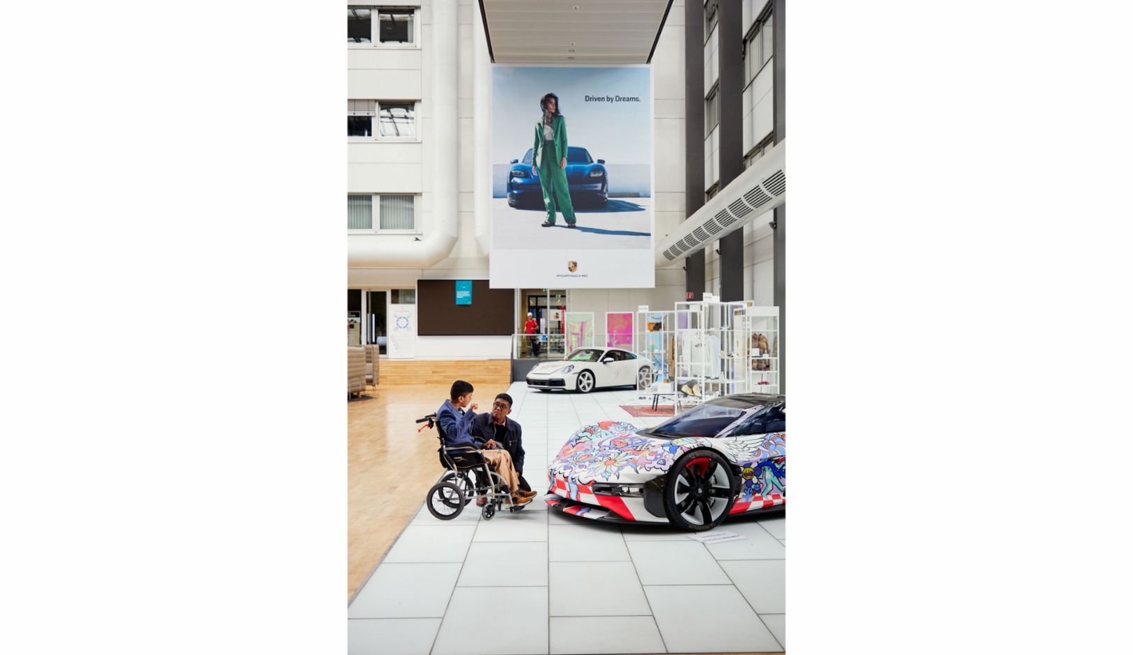 Driven by Dreams: Unter dem Porsche-Slogan geht ein Traum in Erfüllung. 
