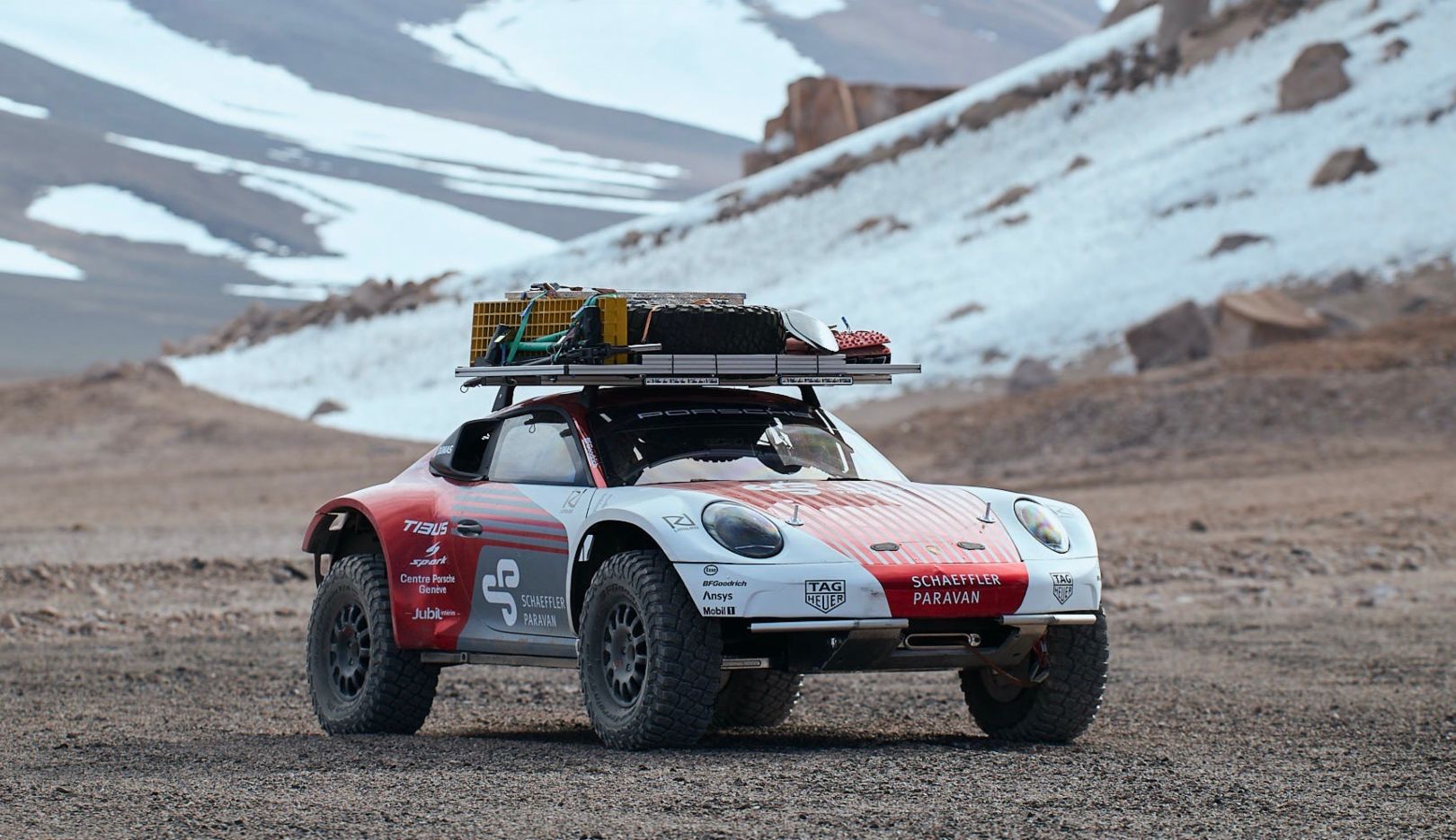 The 911 proved its expeditionary pedigree on the trip to the summit.