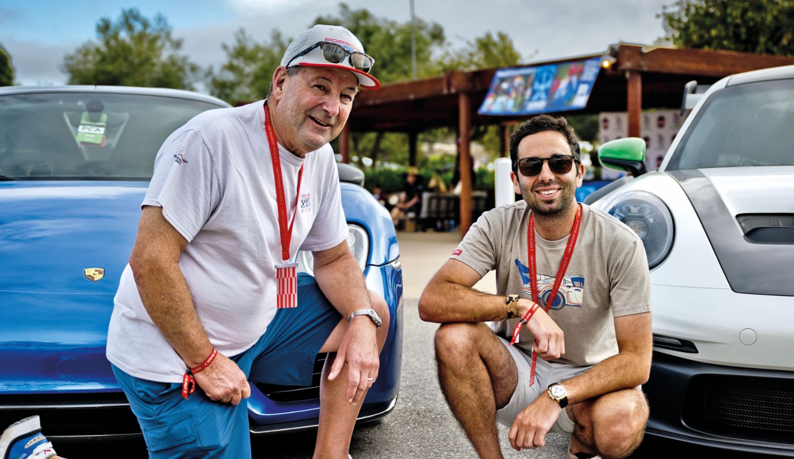 “We feel like we’re part of a family with Porsche. This year, we were given the opportunity to be with the Porsche people all night in Le Mans – a once-in-a-lifetime experience.” Hank and Jonathan BERNBAUM