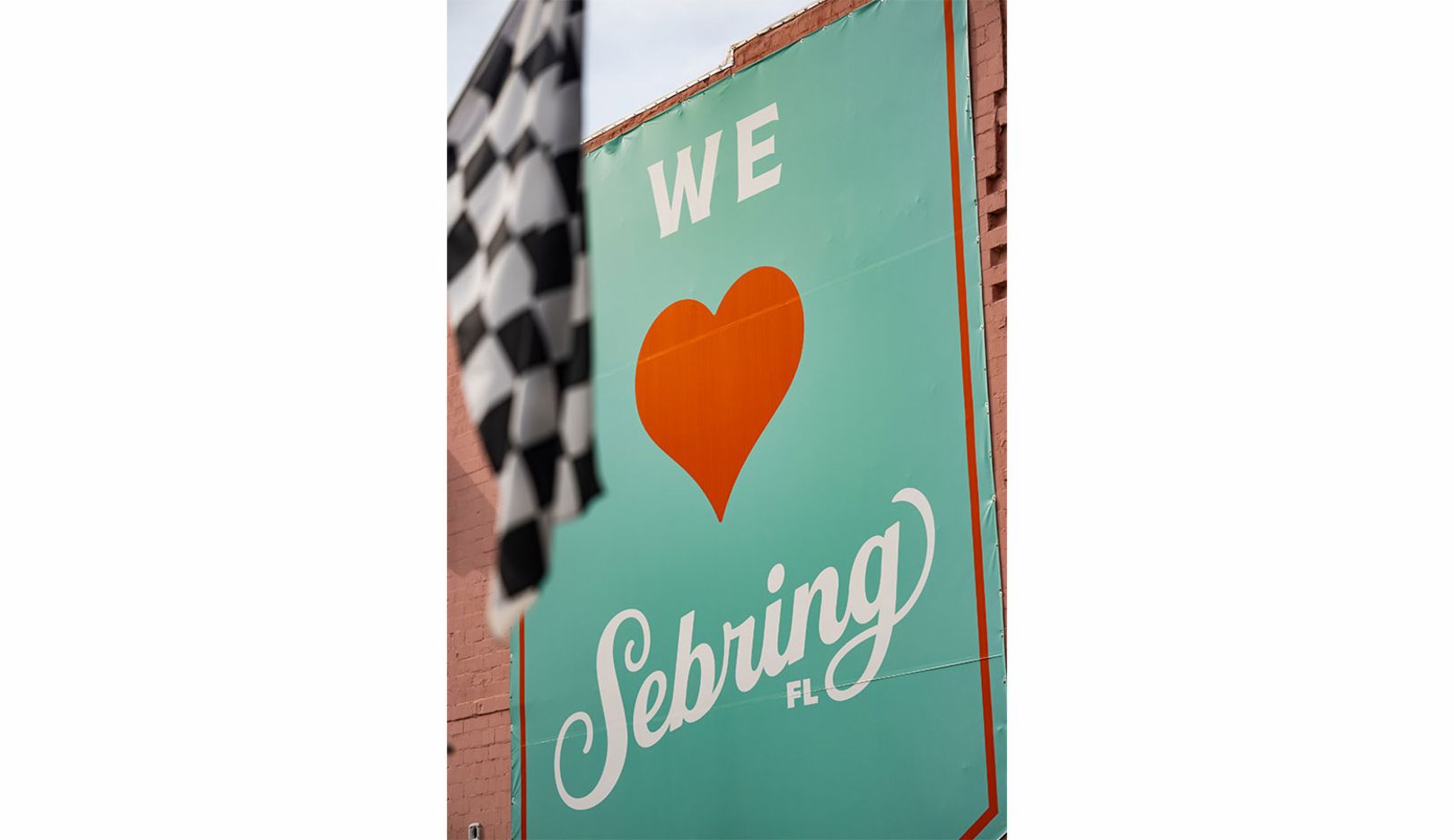 Declaration of love: The racetrack in Florida is a dream destination for drivers and fans alike.