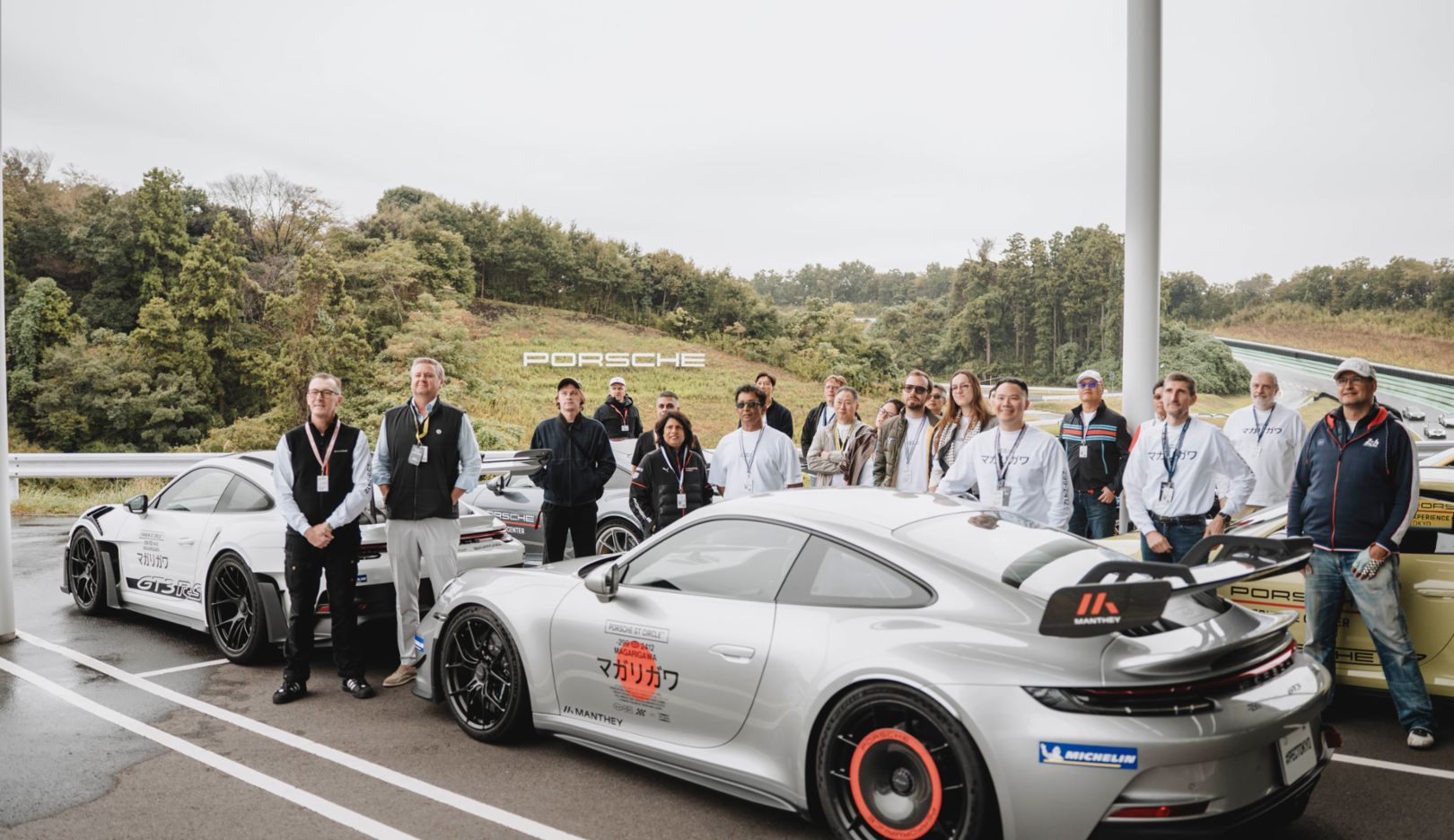 Shared passion: Through the Porsche GT Circle, 20 participants from nine countries share an unforgettable experience.
