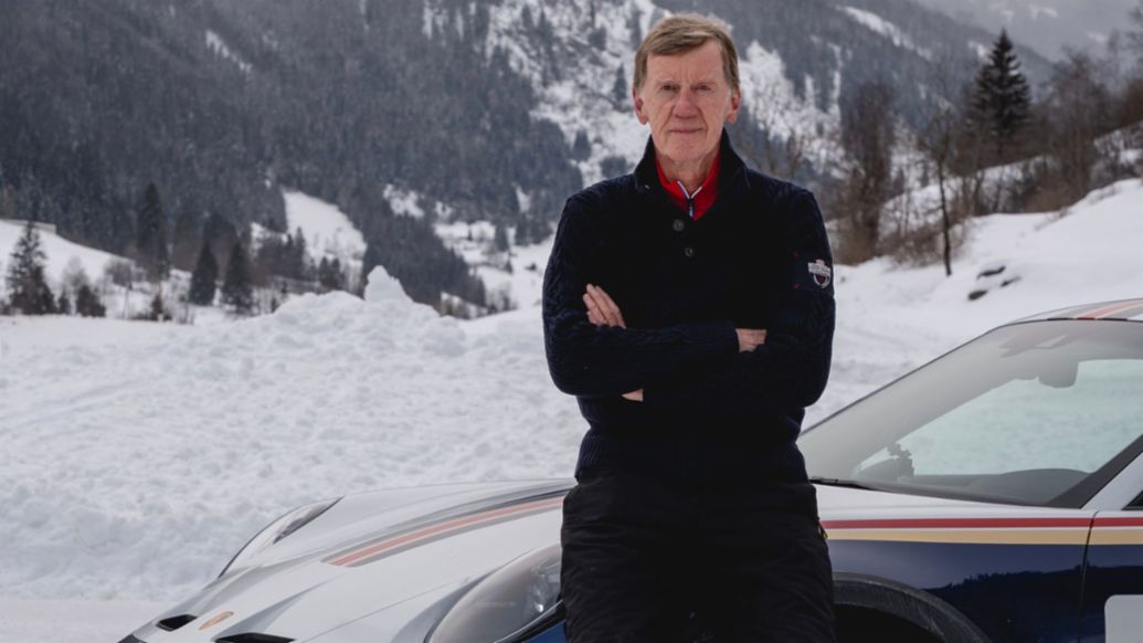 Walter Röhrl, Porsche Brand Ambassador, 911 Dakar, Porsche Winter Event, Zell am See, Austria, 2023, Porsche AG